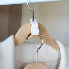 10pcs Closet Hanger Link Hook Space Saving Clothes Hanger Connector