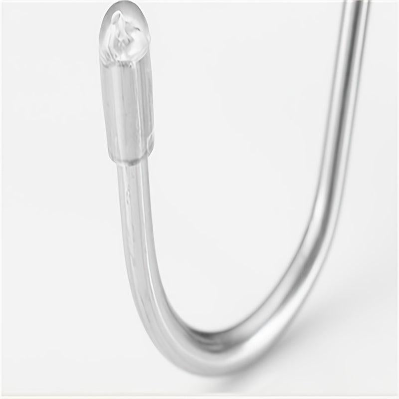 Stainless Steel S Hook Double Head Cabinet Door Hanging Hook