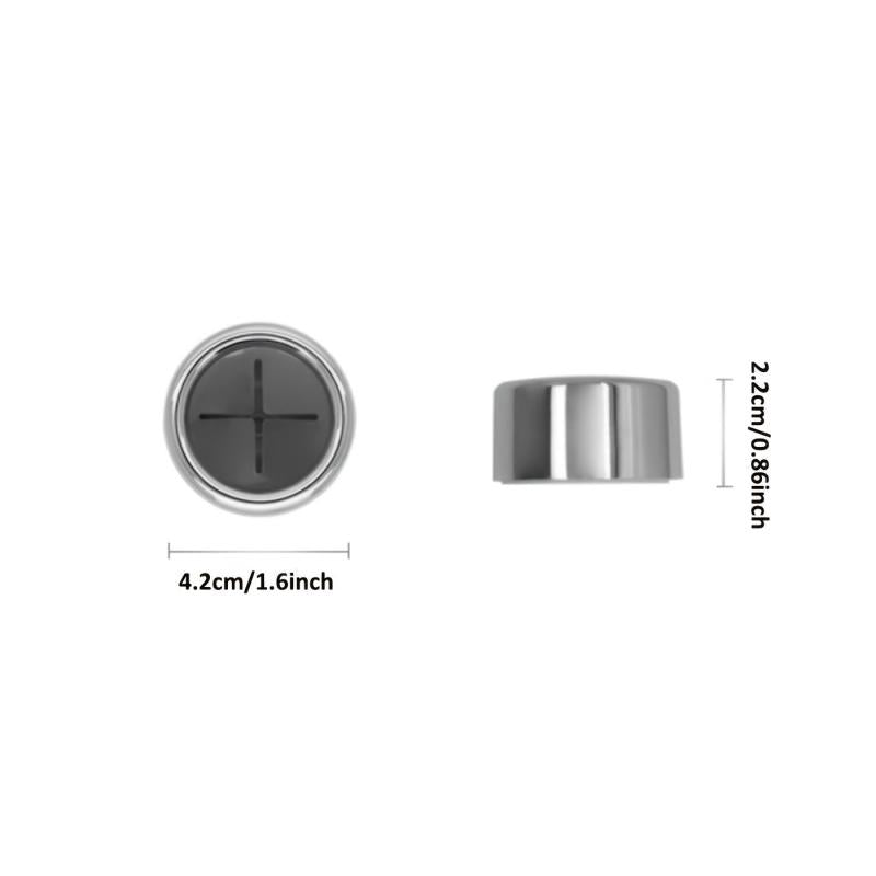 2pcs Self Adhesive Push Towel Hooks for Bathroom - No Drilling Required