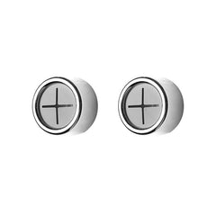 2pcs Self Adhesive Push Towel Hooks for Bathroom - No Drilling Required