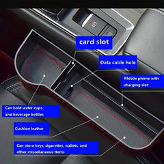 Car Seat Organizer Anti Skid Anti Drop Multifunctional Easy Install