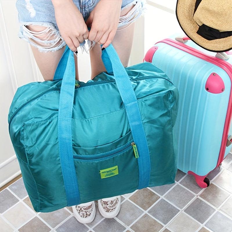 Foldable Travel Duffel Bag Large Capacity Luggage Tote Overnight