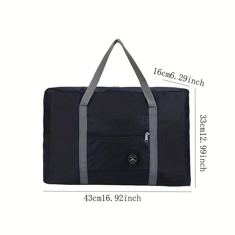 Foldable Travel Duffel Bag Large Capacity Luggage Tote Overnight