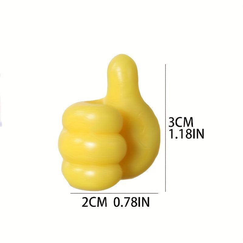 20pcs Multifunctional Thumb Wall Hooks - Adhesive Clip for Cables and Earphones