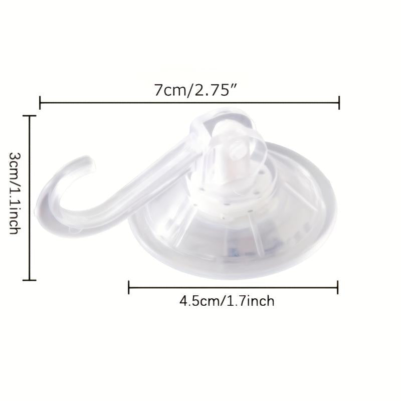 2pcs Heavy Duty Suction Cup Hooks