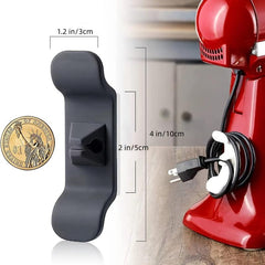 Plastic Cord Organizer Self Adhesive Cord Wrapper Holder For Small Appliances