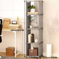 3 4 5 Layers Floor Shelf Desk Storage Locker Bookcase Children's Bookcase