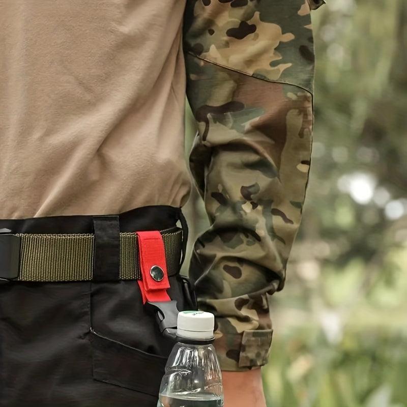Outdoor Nylon Bottle Hook Carabiner Portable Water Bottle Hanger Clip