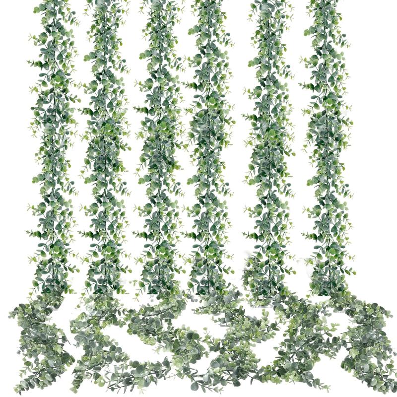 2pcs Fake Rattan 70'' UV Protection Eucalyptus Rattan Wedding Decor