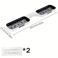 Rotatable Layer Storage Rack Wall Mounted Caddy Organizer