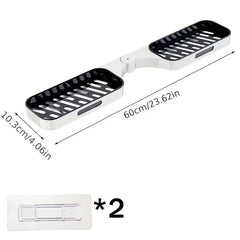 Rotatable Layer Storage Rack Wall Mounted Caddy Organizer