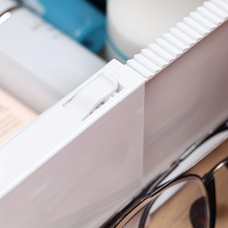 1pc Drawer Divider Telescopic Partition For Drawers Desk Storage
