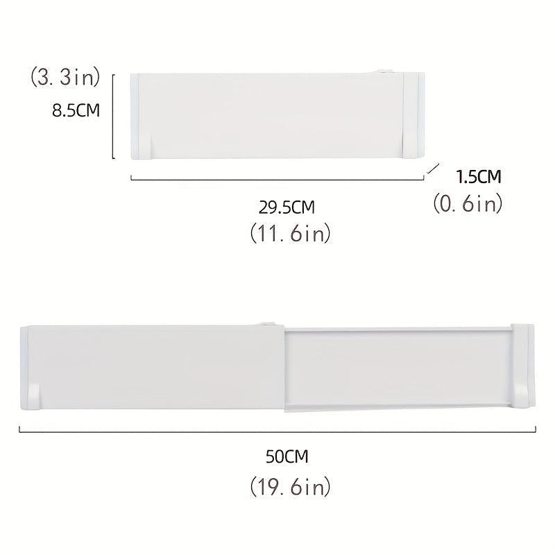 1pc Drawer Divider Telescopic Partition For Drawers Desk Storage