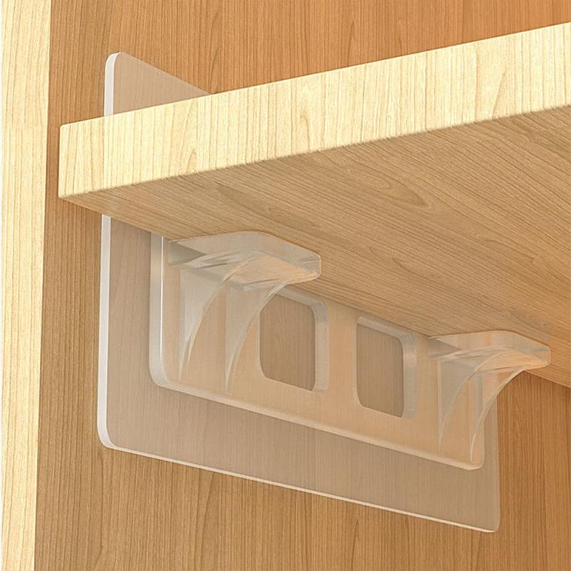10pcs Self Adhesive Shelf Support Pegs No Punching Needed
