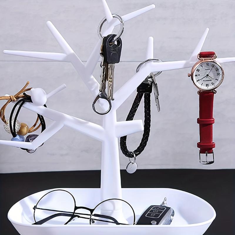 Detachable Bird Tree Jewelry Storage Rack