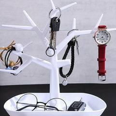 Detachable Bird Tree Jewelry Storage Rack