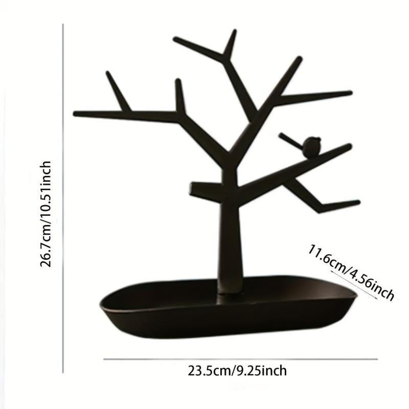 Detachable Bird Tree Jewelry Storage Rack