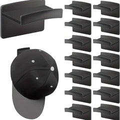 10pcs Hat Hooks For Wall Adhesive Baseball Hat Holder