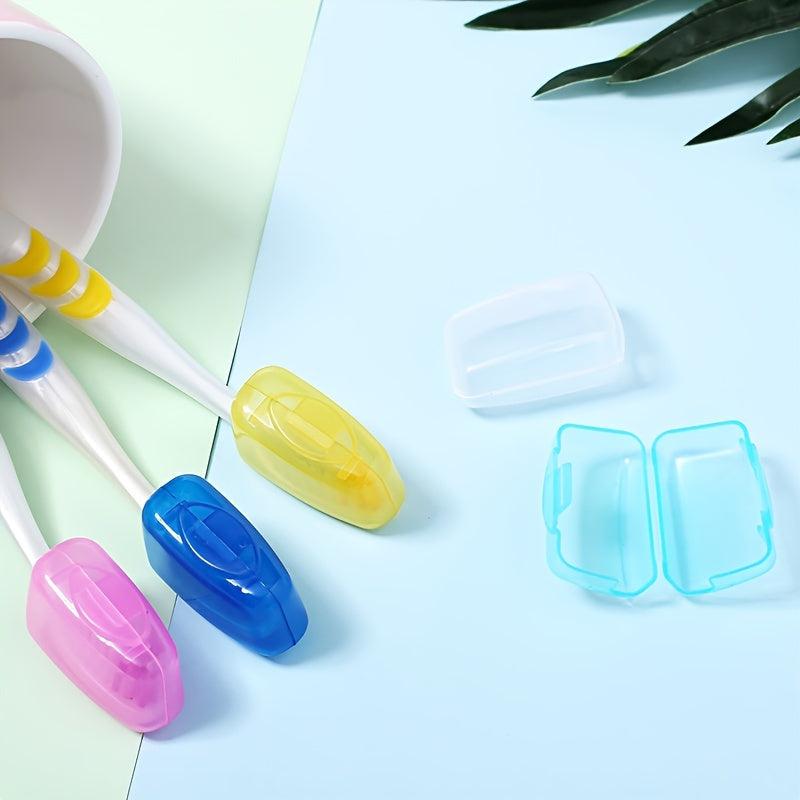 Portable Toothbrush Head Cases - Protector Cap for Home Travel Camping