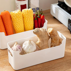 Wall Mounted Storage Box for Onions Ginger Garlic with Punching