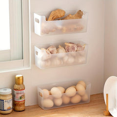 Wall Mounted Storage Box for Onions Ginger Garlic with Punching