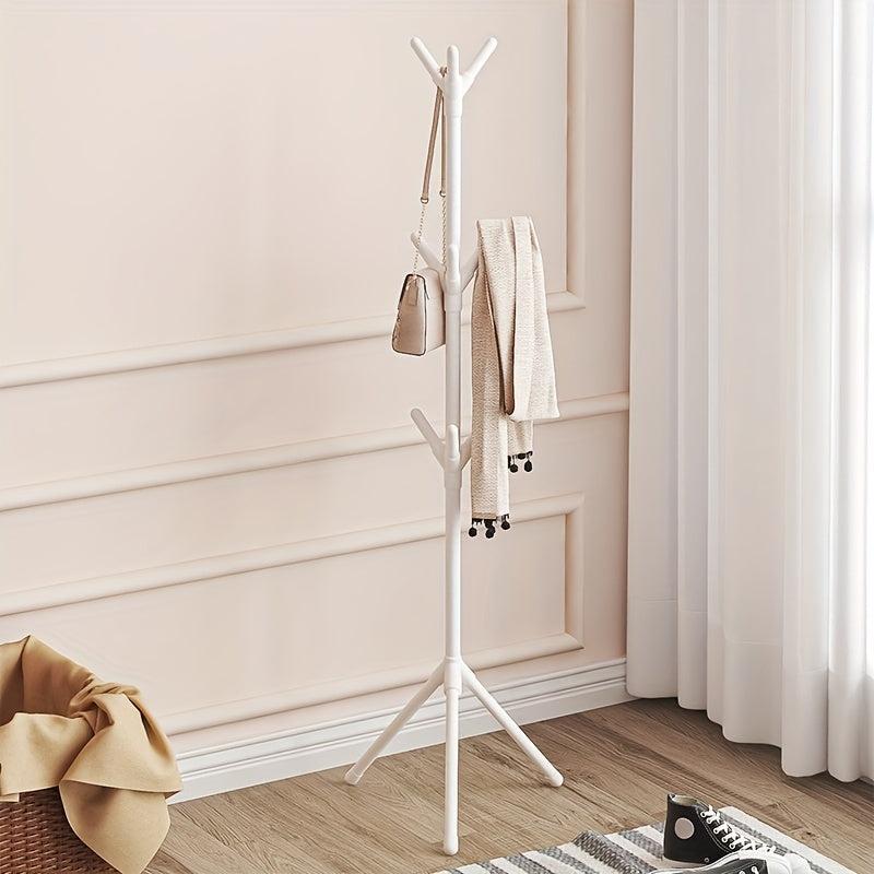 Iron Art Coat Stand Floor to Ceiling Coat Rack