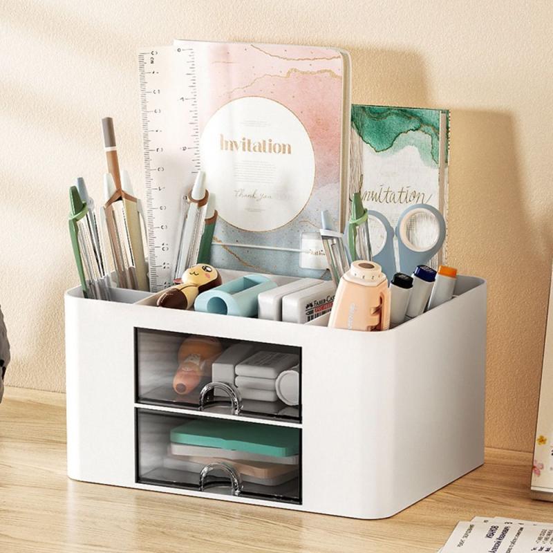 Large Capacity Desktop Storage Drawers for Cosmetics Jewelry Office Supplies