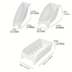 Efficient Dish Storage Rack Drain and Dry Plates Perfect for Organizing Dishes