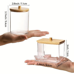 Bathroom Swab Dispenser Set - 3pcs, 8oz, 10oz