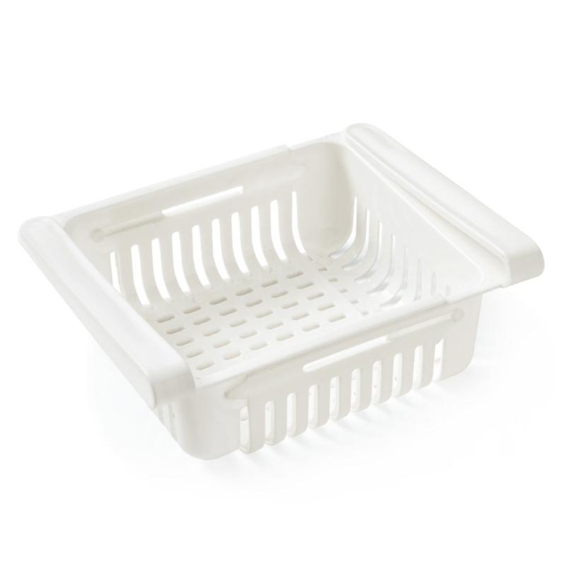 Retractable Fridge Storage Basket