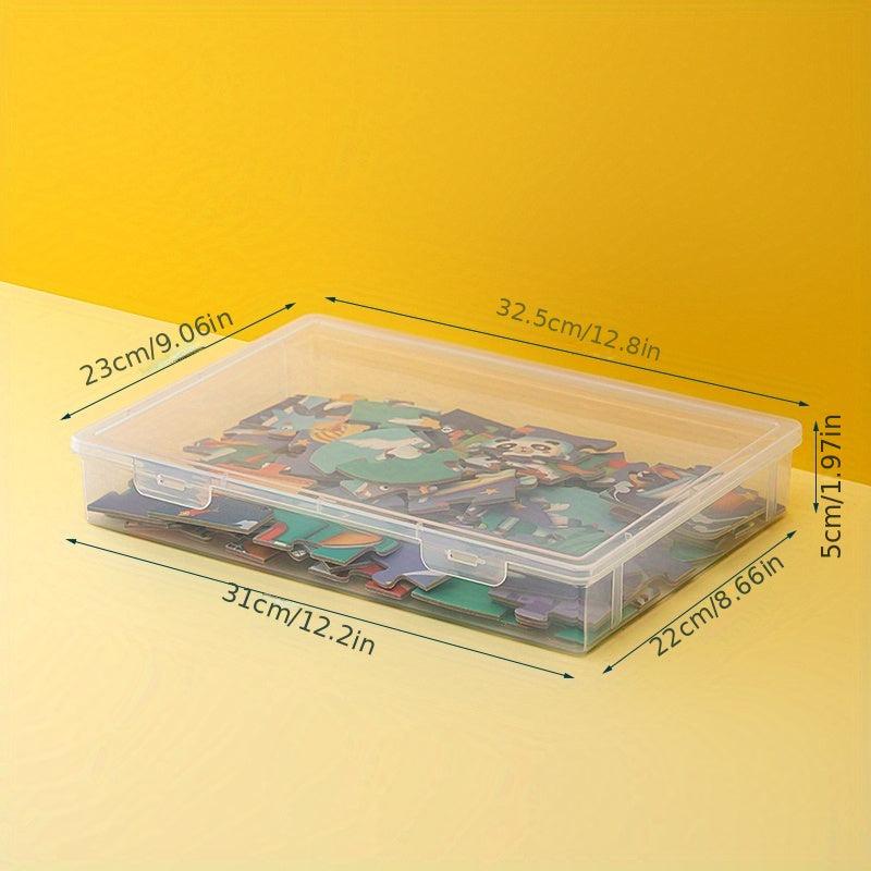 Clear Plastic Storage Box With Lid Toy Storage Bins
