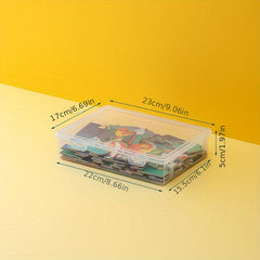 Clear Plastic Storage Box With Lid Toy Storage Bins