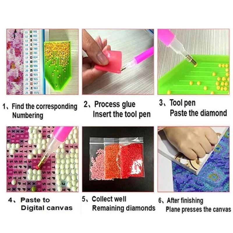 Fox Rhinestone Painting Kit Animal Art Home Decor Easy Eye-Catching