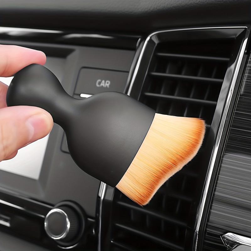 Car Interior Cleaning Brush Soft Bristle Seat Console Gap Dust Removal Tool