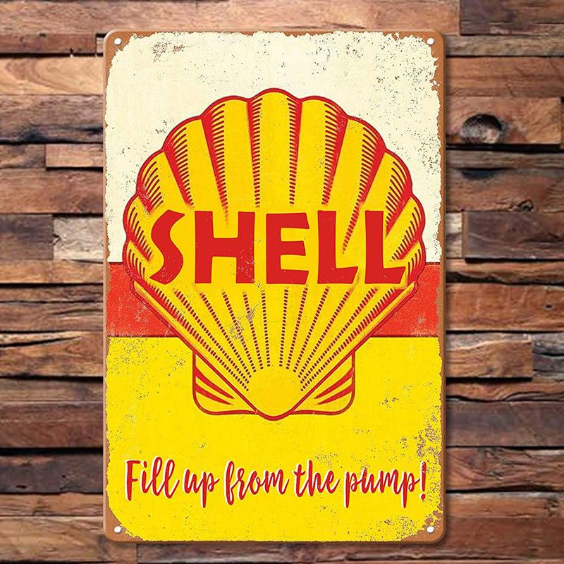 Metal Tin Sign Retro Garage Signs For Men Wall Decorations Old Car Shop Posters