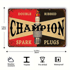 Metal Tin Sign Retro Garage Signs For Men Wall Decorations Old Car Shop Posters