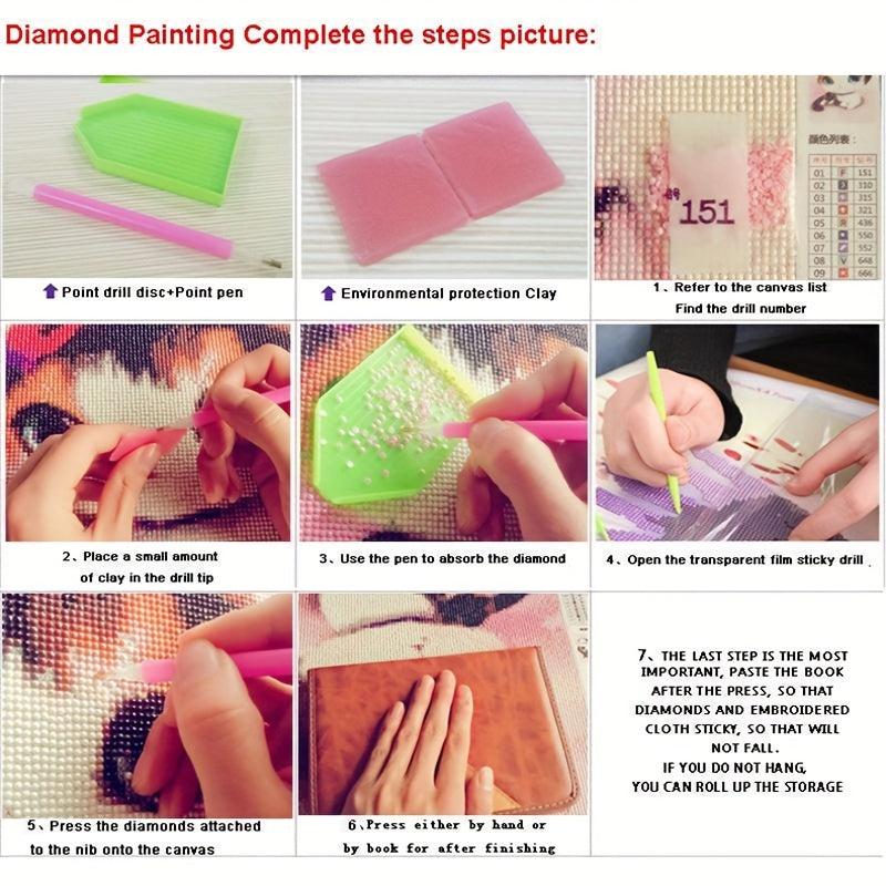 Chihuahua Diamond Painting Kit for Adults - DIY 5D Art with Round Diamonds