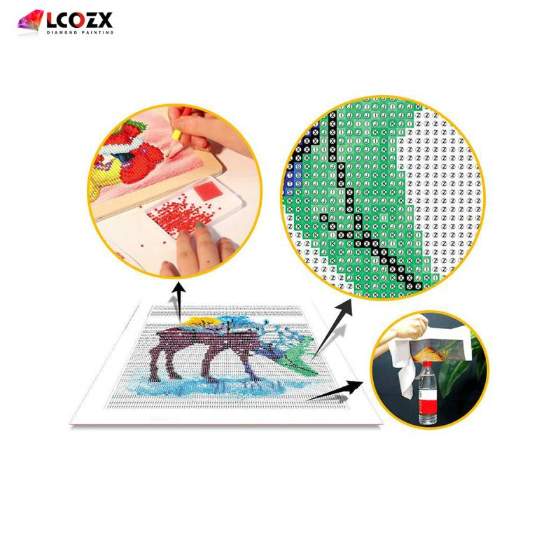5D Countryside Village Rhinestone DIY Gemstone Painting