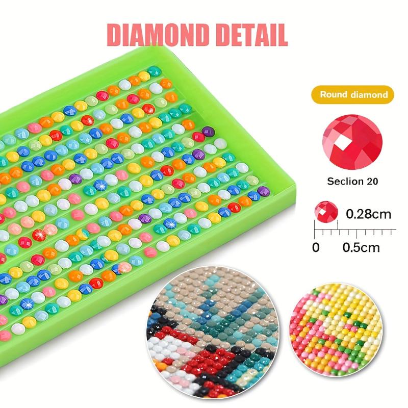 Unicorn Diamond Painting Kit for Adults - DIY 5D Diamond Art Kit