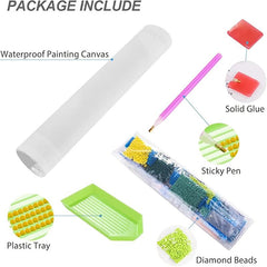 Rose Gem Diamond Painting Kit for Adults Full Round Diamond Art Mosaic