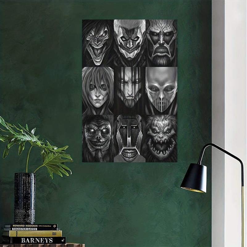 1pc Anime Poster Home Decoration Gift For Boys Girls Bedroom