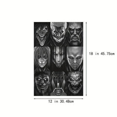 1pc Anime Poster Home Decoration Gift For Boys Girls Bedroom