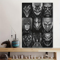 1pc Anime Poster Home Decoration Gift For Boys Girls Bedroom