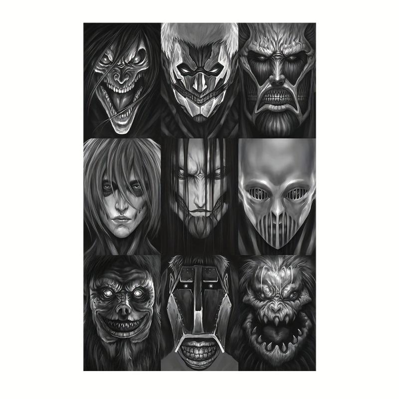 1pc Anime Poster Home Decoration Gift For Boys Girls Bedroom