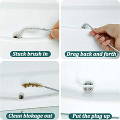 5pcs Refrigerator Drain Hole Clog Remover Dredger Cleaning Tool