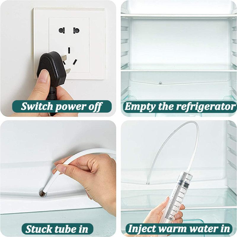 5pcs Refrigerator Drain Hole Clog Remover Dredger Cleaning Tool