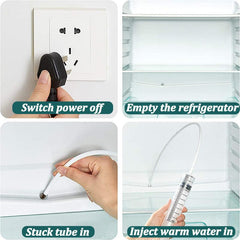 5pcs Refrigerator Drain Hole Clog Remover Dredger Cleaning Tool