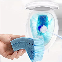30pcs Toilet Cleaner Sheet Low Odor Toilet Clean Stain Removal