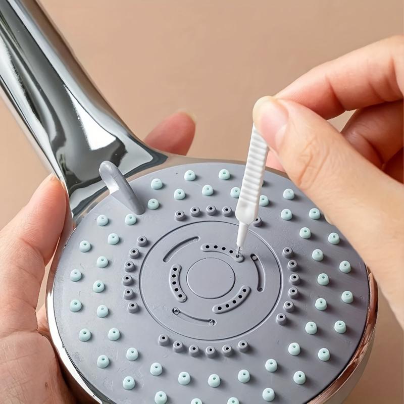 10pcs Shower Head Cleaning Brush Mini Brush Anti-clogging Nozzle Clean Brush