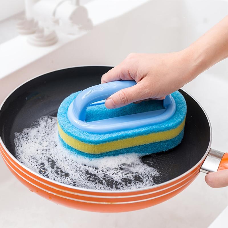 Thickened Sponge Handheld Bathtub Scrubber